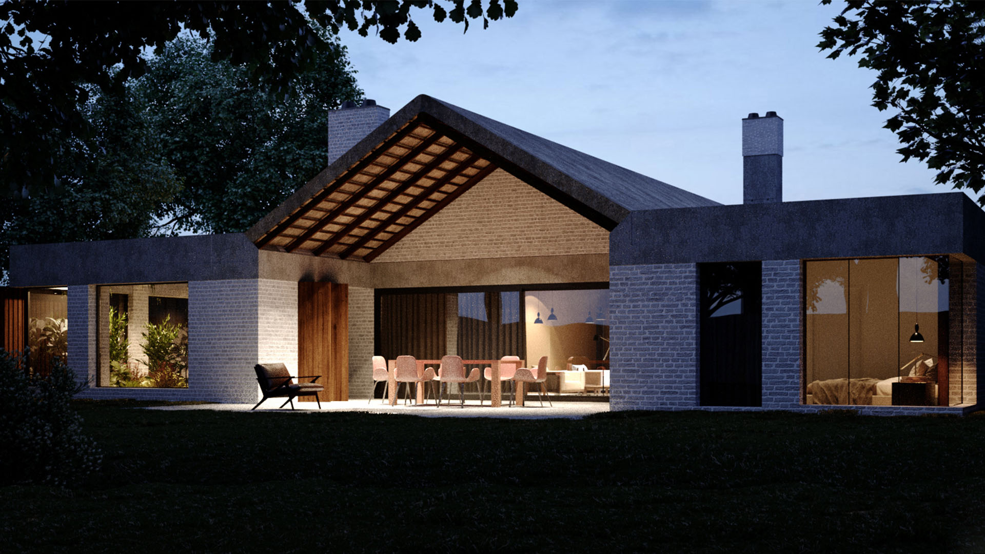 The projects of houses in Krasnodar — CHADO. Architectural studio. Moscow